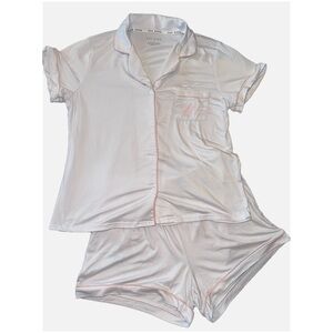 Rae Dunn- Women's White Bride Sleepwear Set size Large